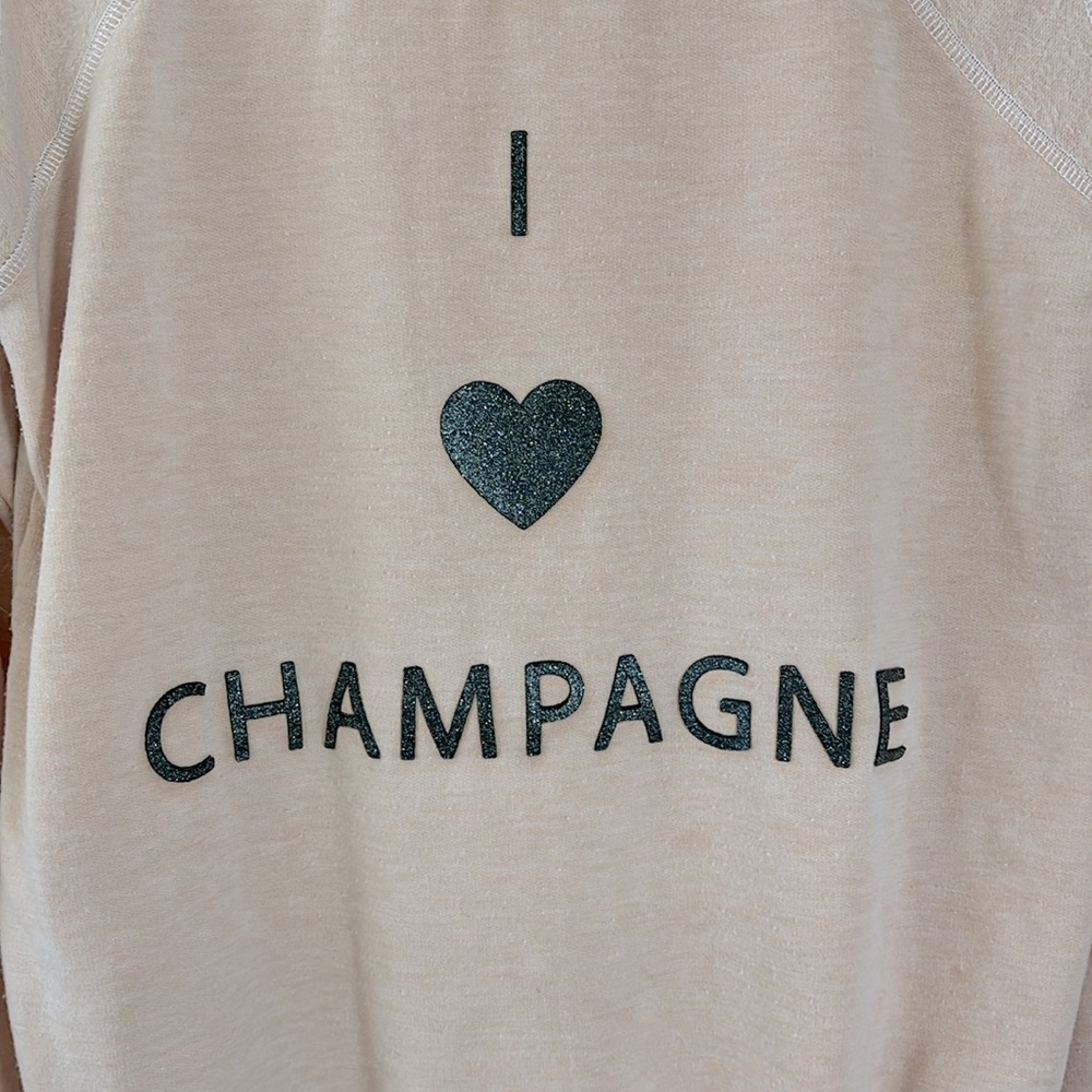 I ❤️ Champagne Pink Sweater
